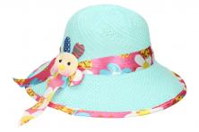 Foto 5 - Dětský klobouk s králíkem modrý 