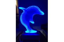 Foto 5 - 3D USB Lampa Delfín