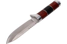Foto 5 - Lovecký nůž s pilkou s pouzdrem 28cm