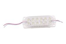 Foto 5 - Nalepovací silná oválná LED dioda bílá 10ks Led Diod