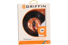 Foto 5 - Premium Flat USB-C Cable 3m Griffin Černý