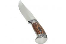 Foto 5 - Hobby lovecký nůž v pouzdře se zdobenou rukojetí 31cm