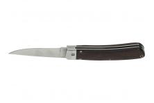 Foto 5 - Vystřelovací nůž kapesní s hnědou střenkou 20 cm
