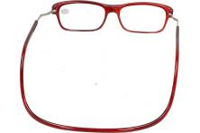 Foto 5 - Dioptrické brýle s magnetem červené +2,00