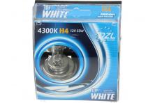 Foto 5 - Bílé žárovky H4 55W 4300K sada 2 kusy SD-9015