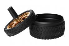 Foto 5 - Kulatý popelník pneumatika se zásobníkem