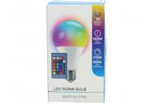 Foto 5 - LED RGBW žárovka na dálkové ovládání 16 Miliónů barev