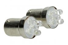 Foto 5 - Bílá LED žárovka Briland s paticí BA15s jednopólová 2W sada 2ks