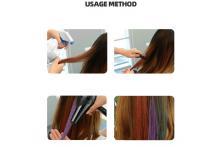 Foto 5 - 10ks Jednorázový hřeben na barvení vlasů HairChalk