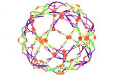 Foto 5 - Skládací míč barevný velký