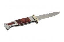 Foto 5 - Zavírací nůž s pouzdrem s dřevěnou střenkou 20,5 cm