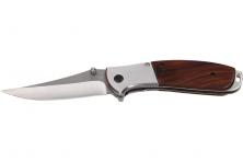 Foto 5 - Zavírací kapesní nůž s dřevěnou střenkou 20 cm a klipem
