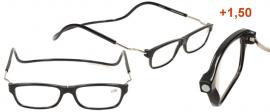 Dioptrické brýle s magnetem čern…