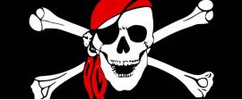 Pirátská vlajka o rozměru 90x150…