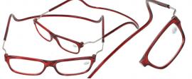 Dioptrické brýle s magnetem červ…