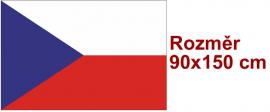 Vlajka Česká republika 90x150cm