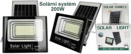 Solární systém LED reflektor 200…