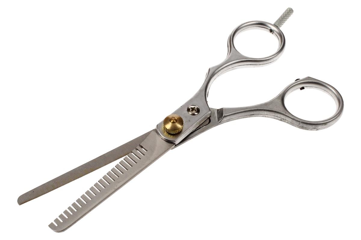 Kadeřnické nůžky efilovací (prostřihávací)