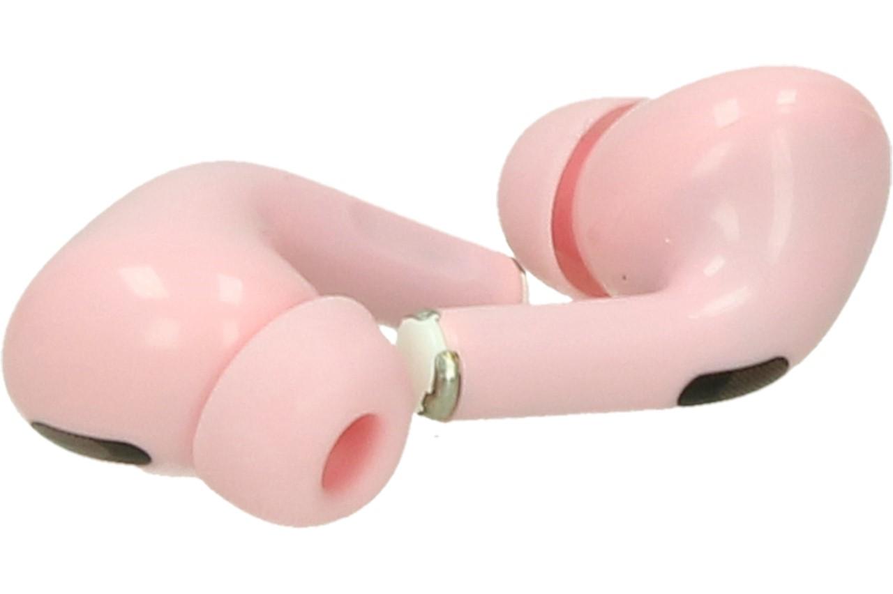 Bezdrátová bluetooth sluchátka růžová