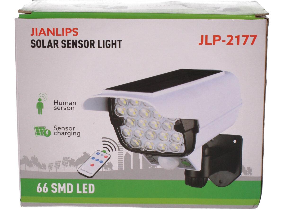 Imitace bezpečnostní kamery JIANLIPS JLP-2176 s LED solárním světlem