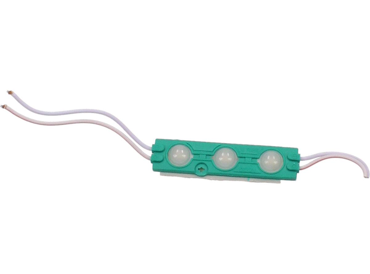 Nalepovací silná tříbodová LED dioda zelená