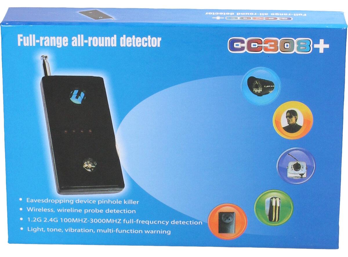Multifunkční detektor odposlechů a kamer CC308+