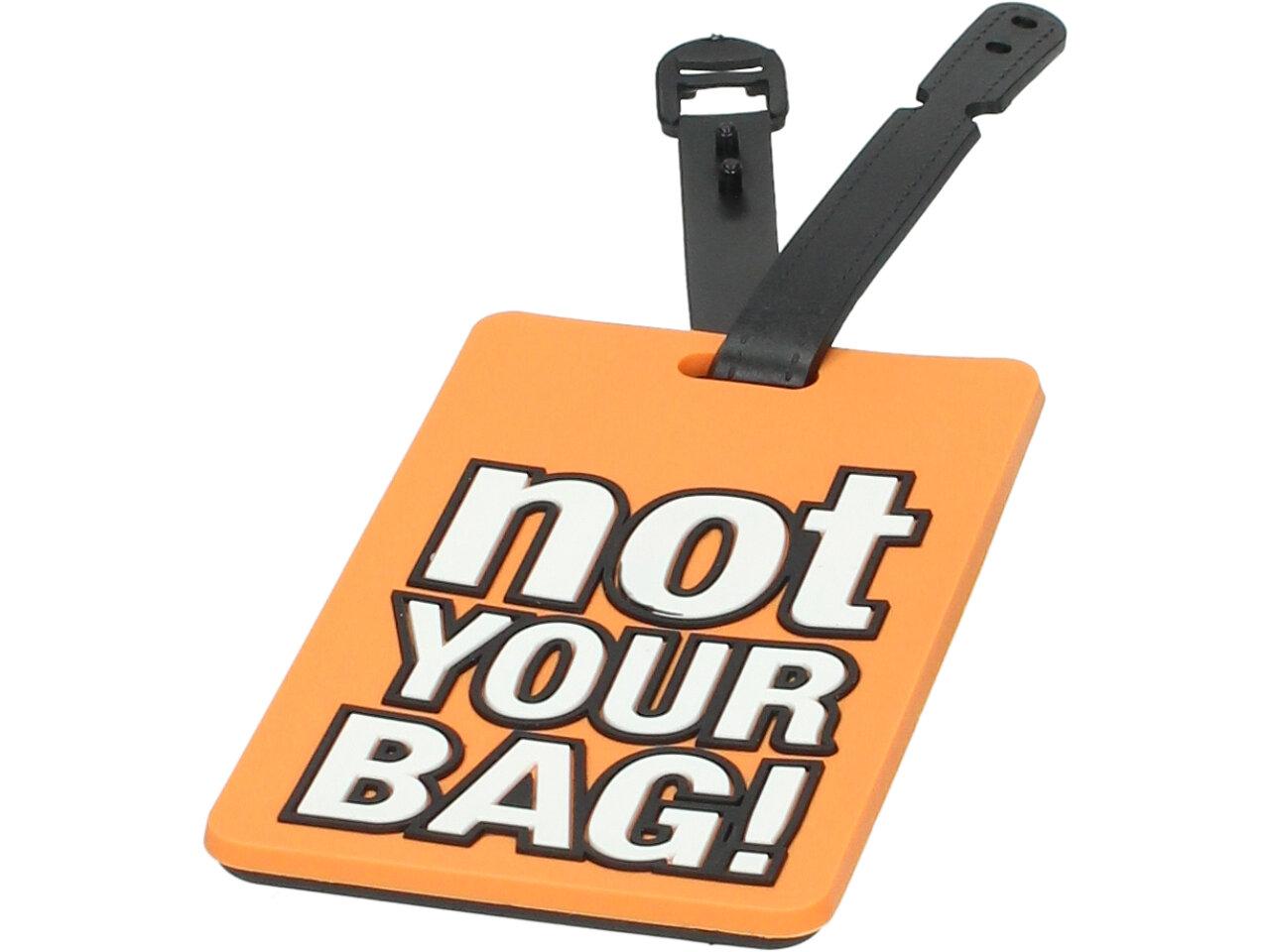 Jmenovka na tašku Not your bag!