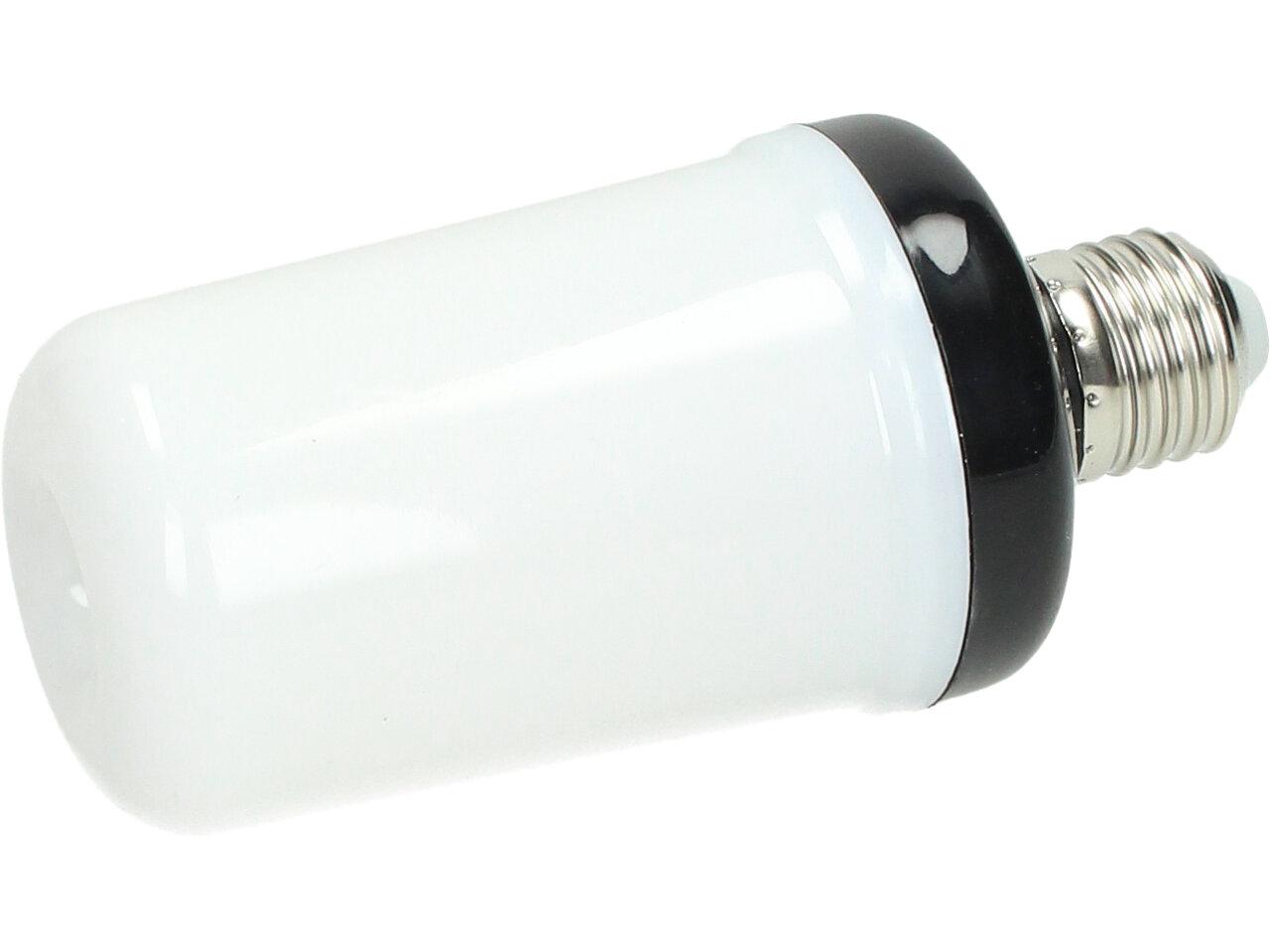 LED žárovka s efektem plamene 7W 