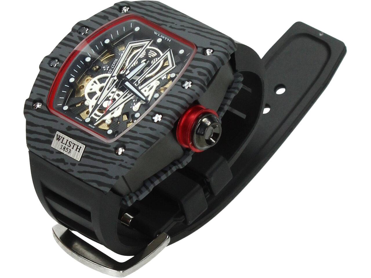 Luxusní hodinky Wlisth černo-šedé