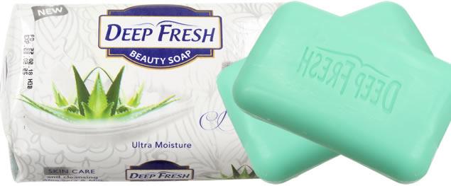 Deep Fresh mýdlo na obličej i tělo Aloe Vera s mlékem