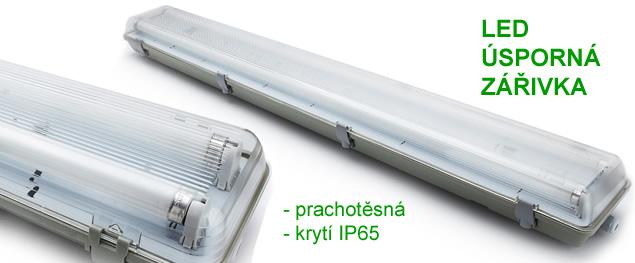 LED Zářivkové svítidlo 2x18W IP65 120 cm