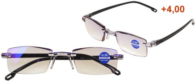 Dioptrické brýle pro krátkozrakost -1,00 černé