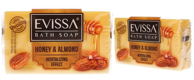 Evissa mýdlo na obličej i tělo honey & almond 150g