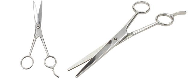 Kadeřnické nůžky efilovací (prostřihávací)
