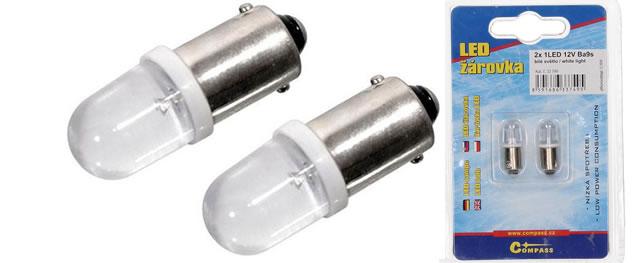 LED žárovky H4 super svítivá 2 kusy 12 Led Diod