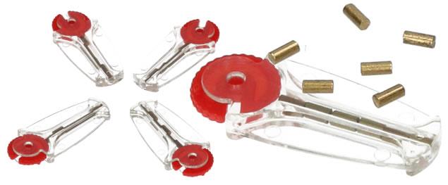 Nabíjecí USB plazmový zapalovač žíhaný červený