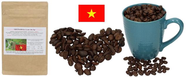 Zrnková Káva CHINA KongQue Scr. 16+
